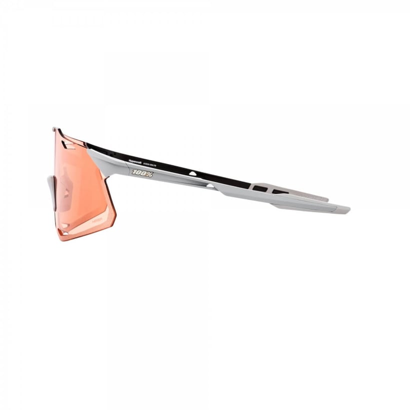 Gafas 100% Hypercraft Matte Stone grey - Lentes HiPER Coral