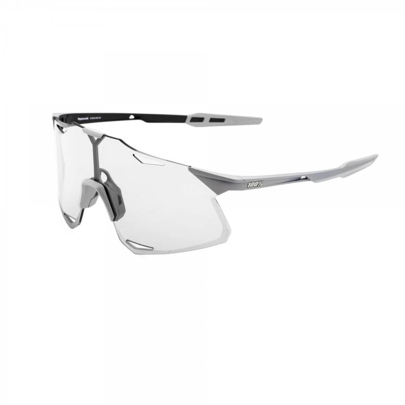 Lunettes 100% Hypercraft Matte Stone gris - Verres HiPER Corail