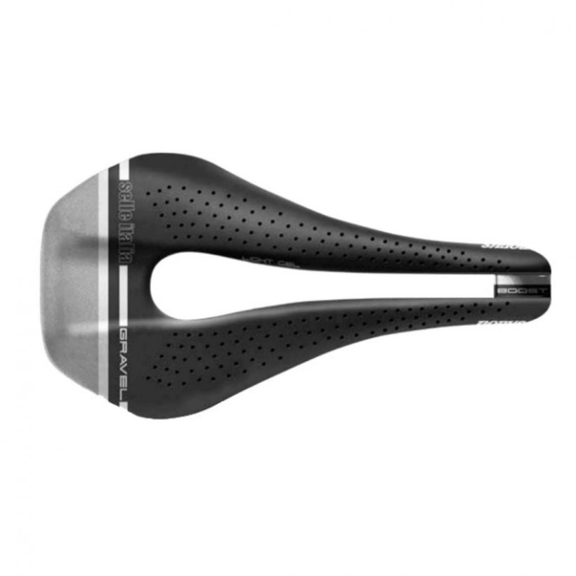 Selle Italia Novus Boost Gravel Tech Super Flow Saddle Black