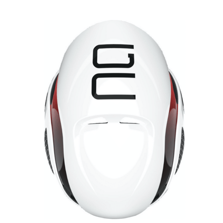 Abus Gamechallenger Helm Weiß Rot