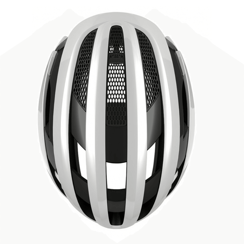 Abus AirBreaker Helm Weiß