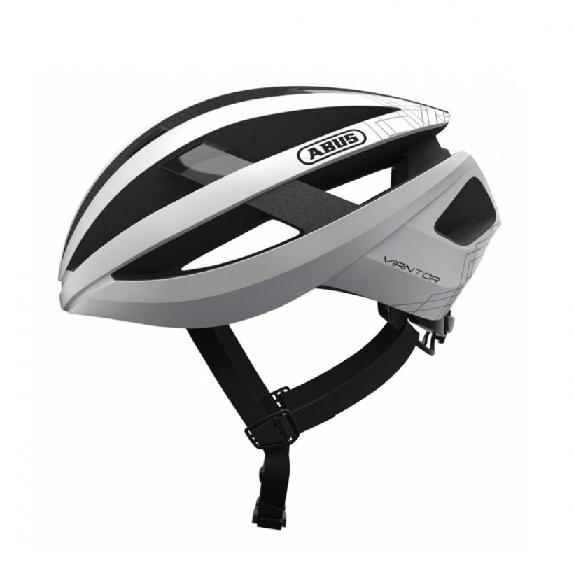 Abus Viantor Capacete Branco