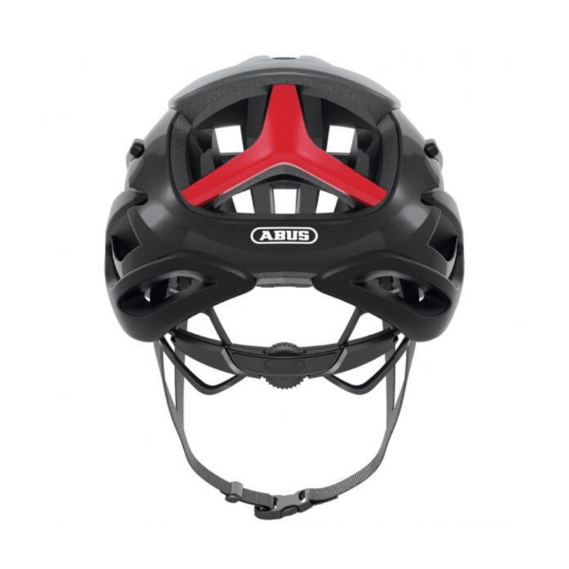 Abus AirBreaker Helm Rot Schwarz