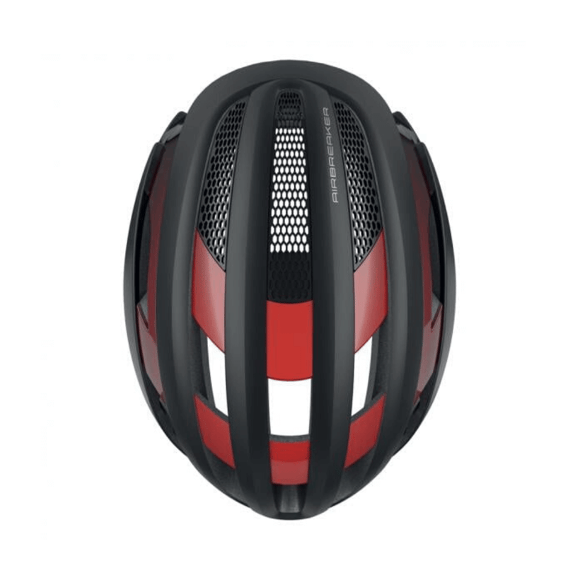 Abus AirBreaker Helm Rot Schwarz