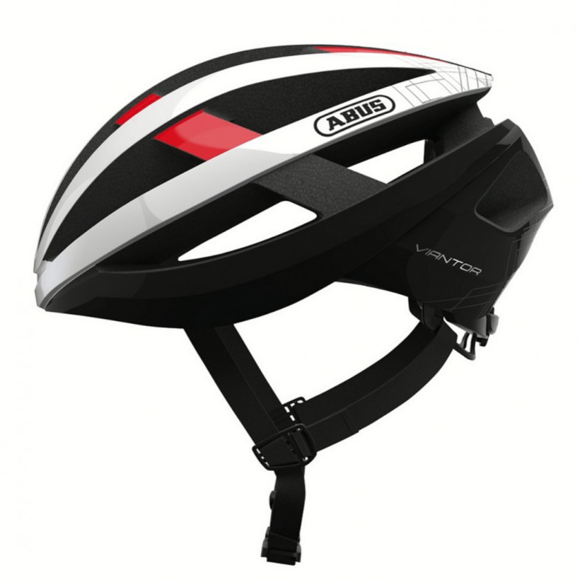 Abus Viantor Helmet White Red