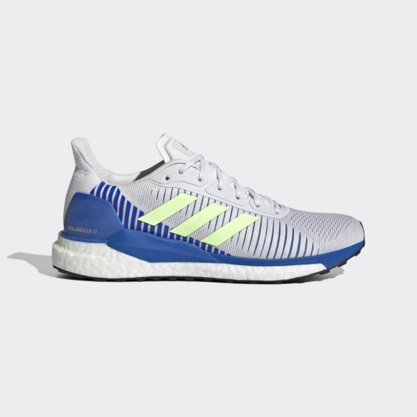 Adidas Solar Glide 19 Laufschuhe Grau Blau