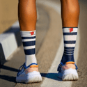 Chaussettes Crazy Lines Bleu