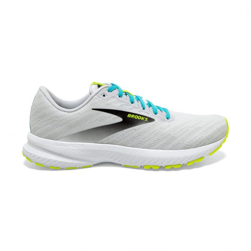 Brooks Launch 7 Shoes Gray Yellow AW20