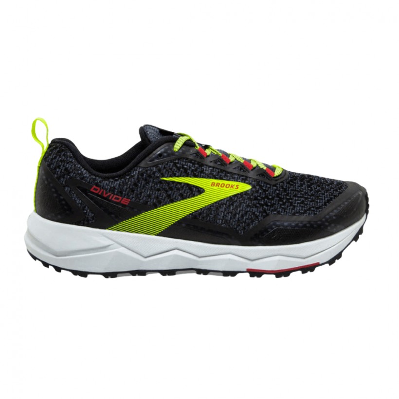 Brooks Divide Black Yellow AW20 Shoes