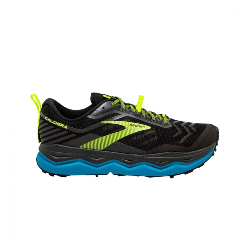 Brooks Caldera 4 Shoes Black Yellow AW20