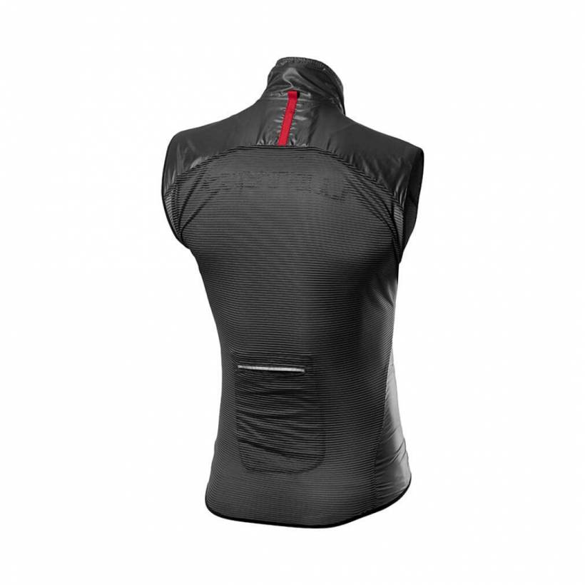 Castelli Aria Windbreaker Gris Foncé Gilet Homme