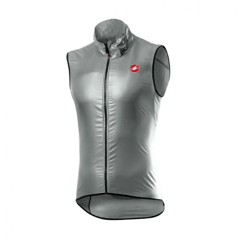 Castelli Aria Windbreaker Vest Gray Silver Man