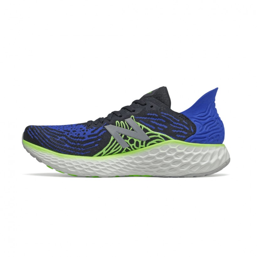 Zapatillas New Balance Fresh Foam 1080v10 Azul Marino Negro Verde OI20