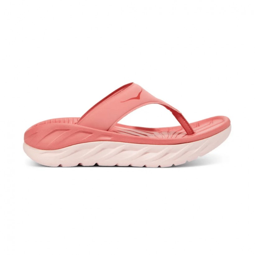 Hoka One One ORA Recovery Flip Pink Woman Flip Flops