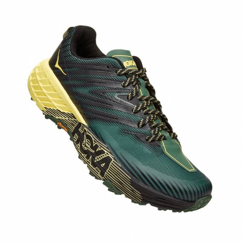 Hoka One One Speedgoat 4 Sneaker Green Black Yellow SS20