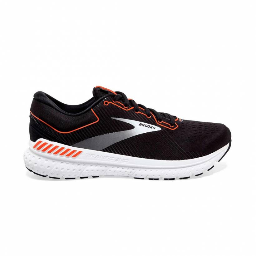 Zapatillas Brooks Trascend 7 Negro Rojo OI20 Hombre