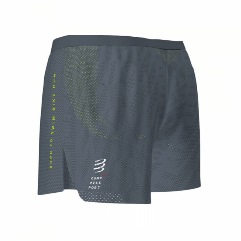 Compressport Racing Split Short Gray