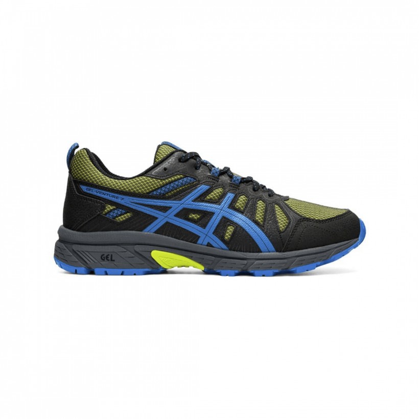 Asics Gel Venture 7 Shoes Black Blue Green