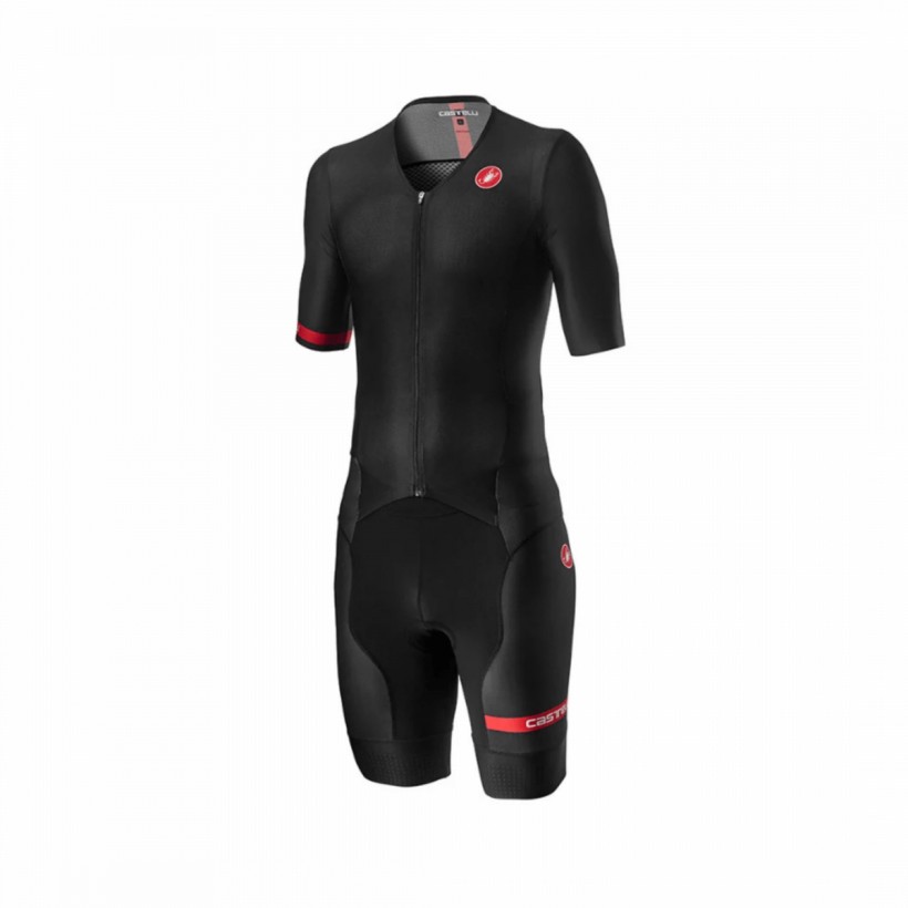 Trifonction Castelli Free Sanremo 2 manches courtes noir