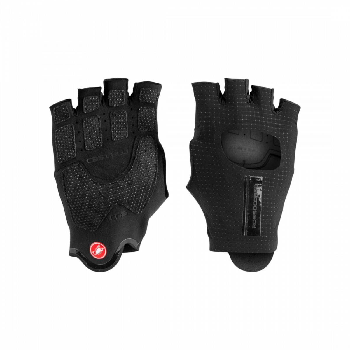 Guantes Castelli Cabrio Negro, Talla L