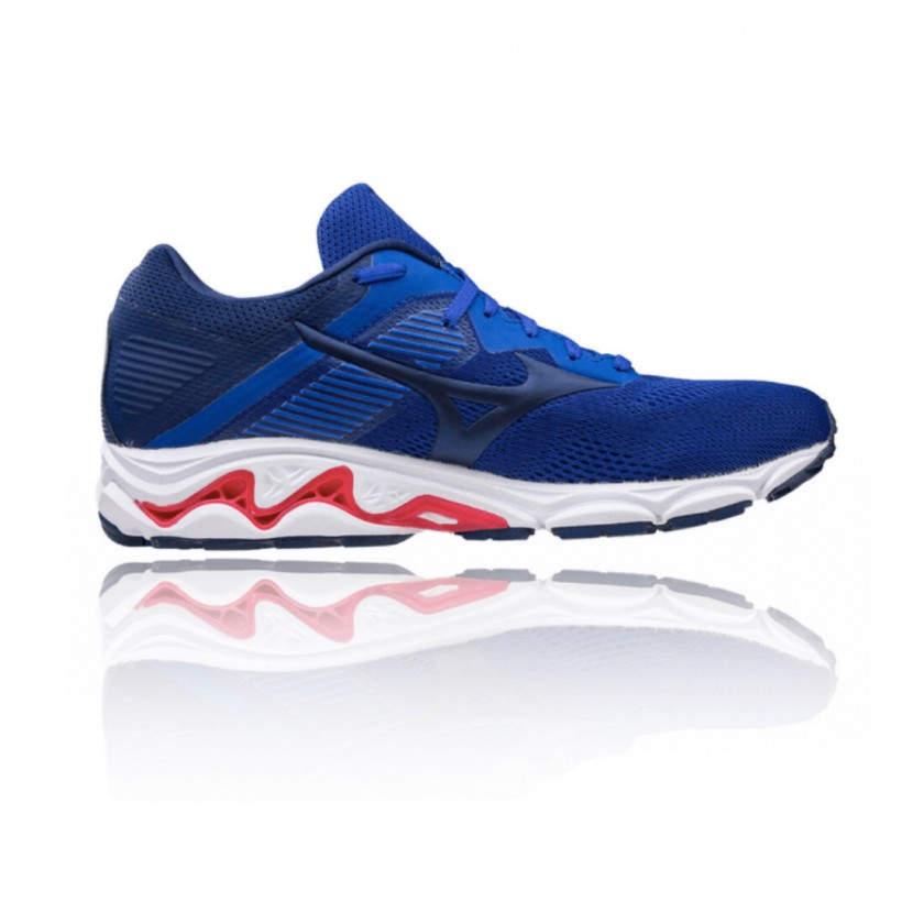 Buty męskie Mizuno Wave Inspire 16 Niebiesko-białe AW20