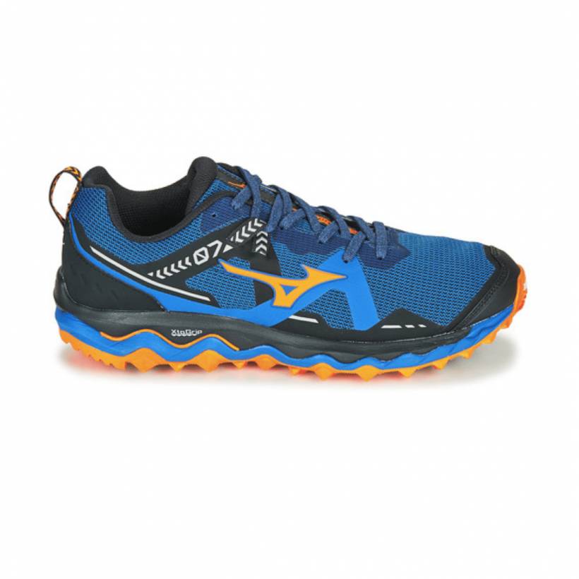 Chaussures Homme Mizuno Wave Mujin 7 Bleu Orange AW20