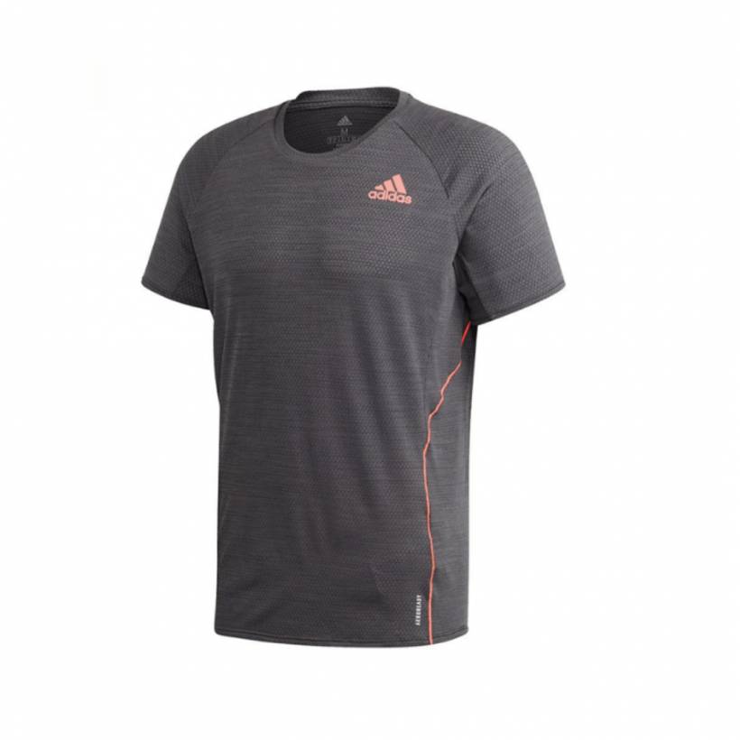 Camiseta Adidas Adi Runner Tee Gris Hombre