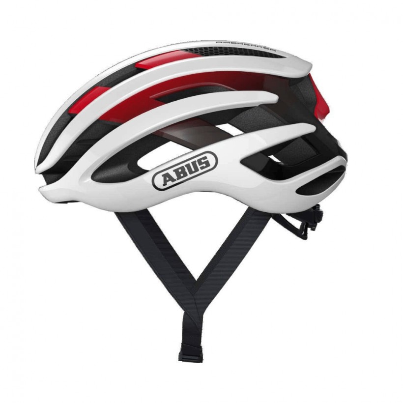 Casco Abus AirBreaker Bianco Rosso