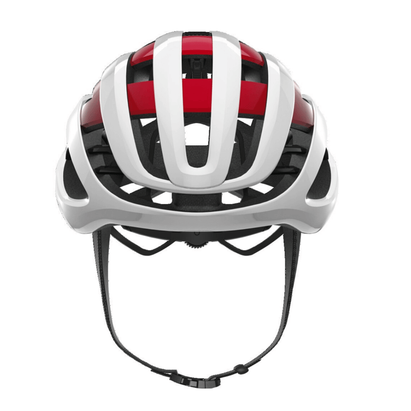 Abus AirBreaker Helm Wit Rood