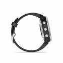 Cinturino Garmin Fenix 6s argento solare nero