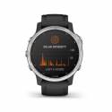 Cinturino Garmin Fenix 6s argento solare nero