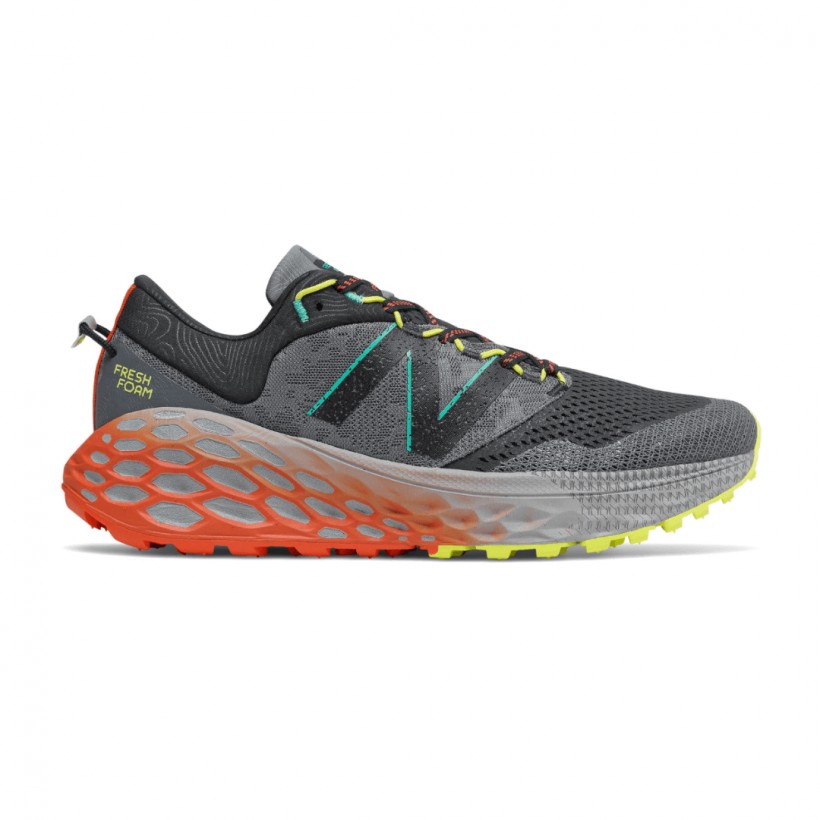 Zapatillas New Balance Fresh Foam More Trail v1 Negro Naranja