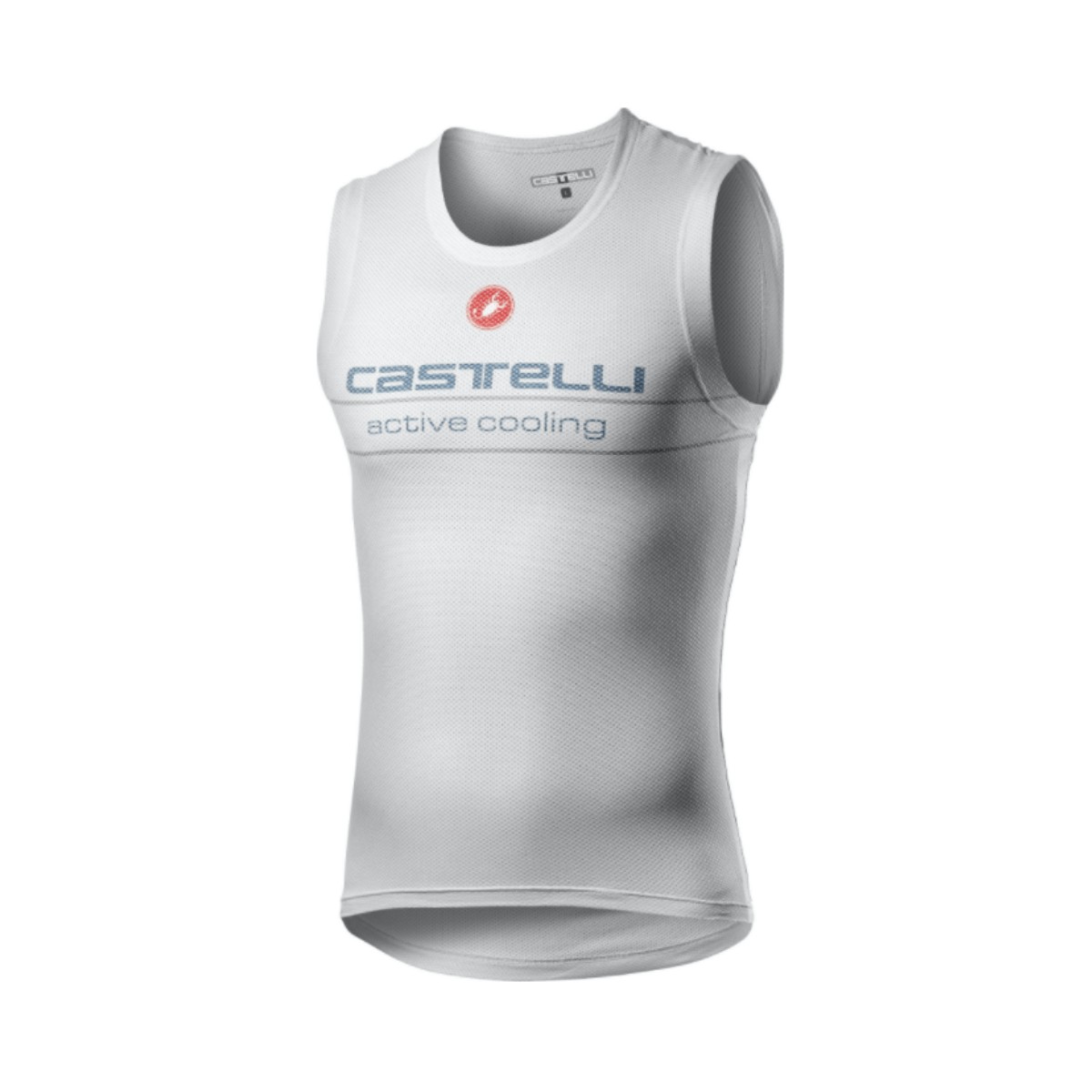 Camiseta interior Castelli Active Cooling sin mangas Blanco Hombre, Talla L