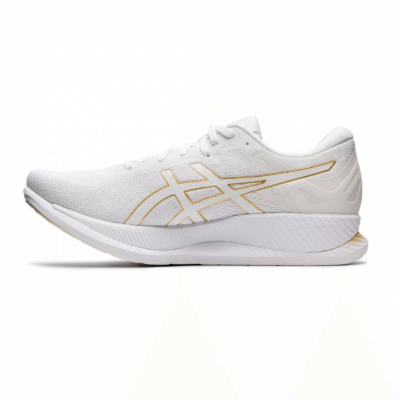 Scarpe ASICS GlideRide White Gold SS20 da uomo