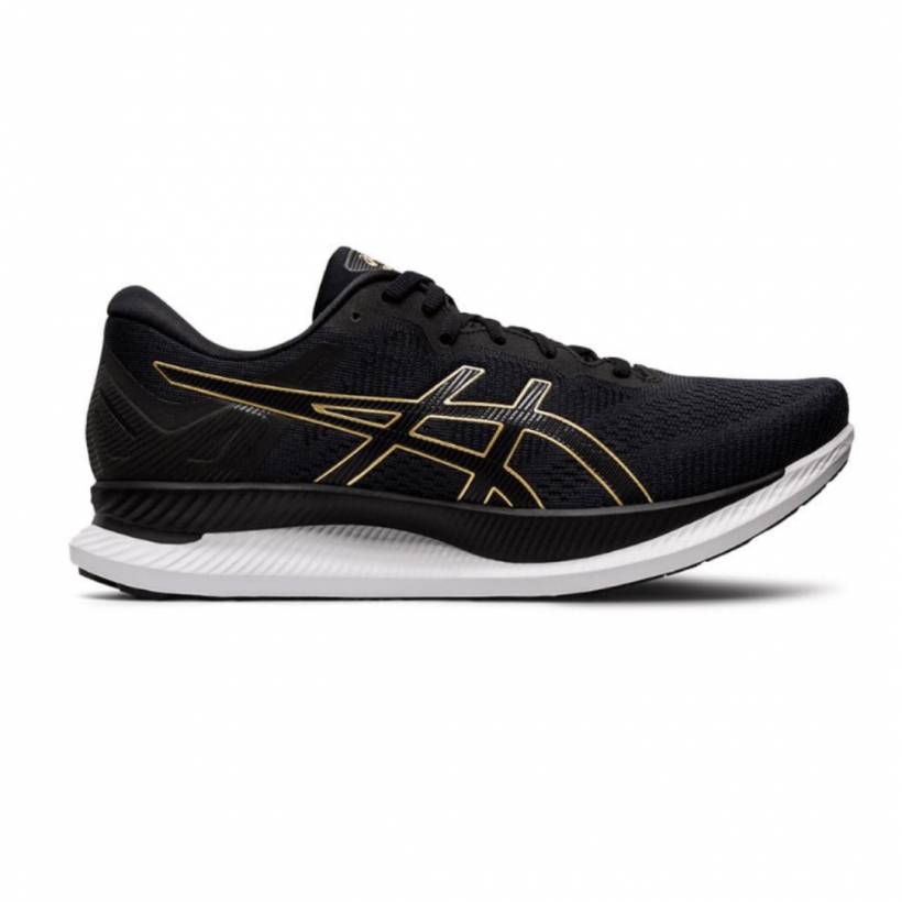 Chaussures Homme ASICS GlideRide Noir Or SS20
