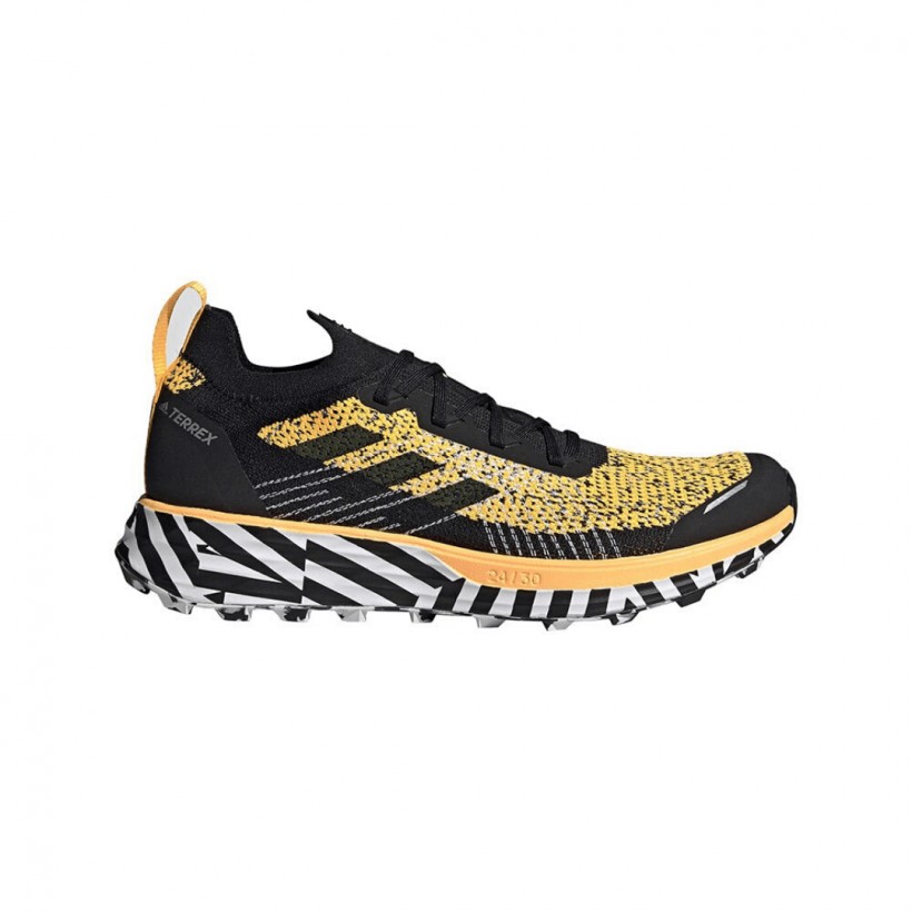Adidas Terrex Two Parley Shoes Black Yellow AW20