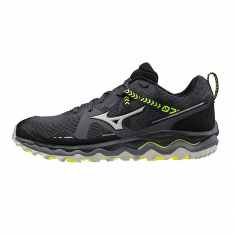 Mizuno Wave Mujin 7 Black Yellow AW20 Men's Running Shoes