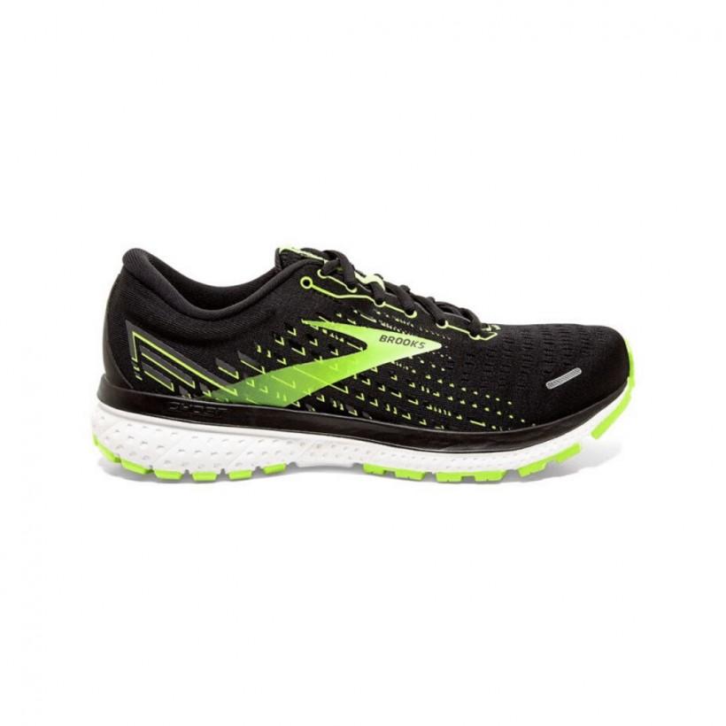 Brooks Ghost 13 Black Yellow AW20 Shoes