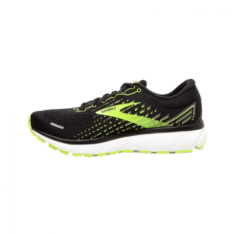 Brooks Ghost 13 Black Yellow AW20 Shoes