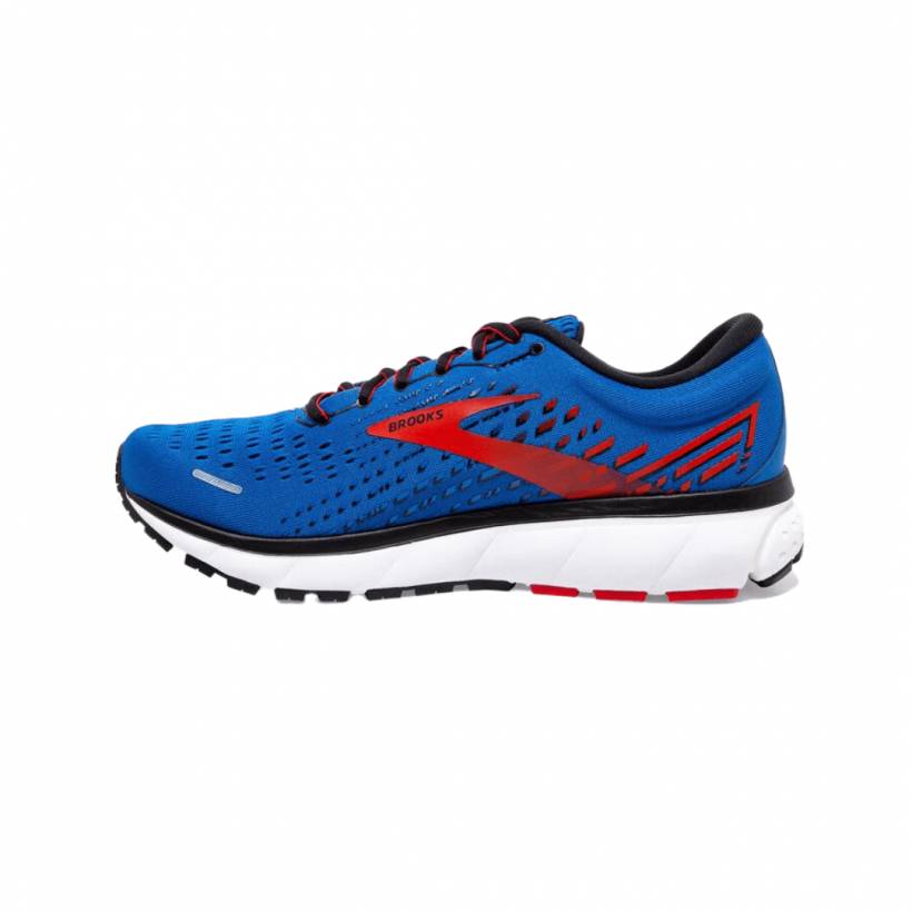 Zapatillas Brooks Ghost 13 Azul Rojo OI20