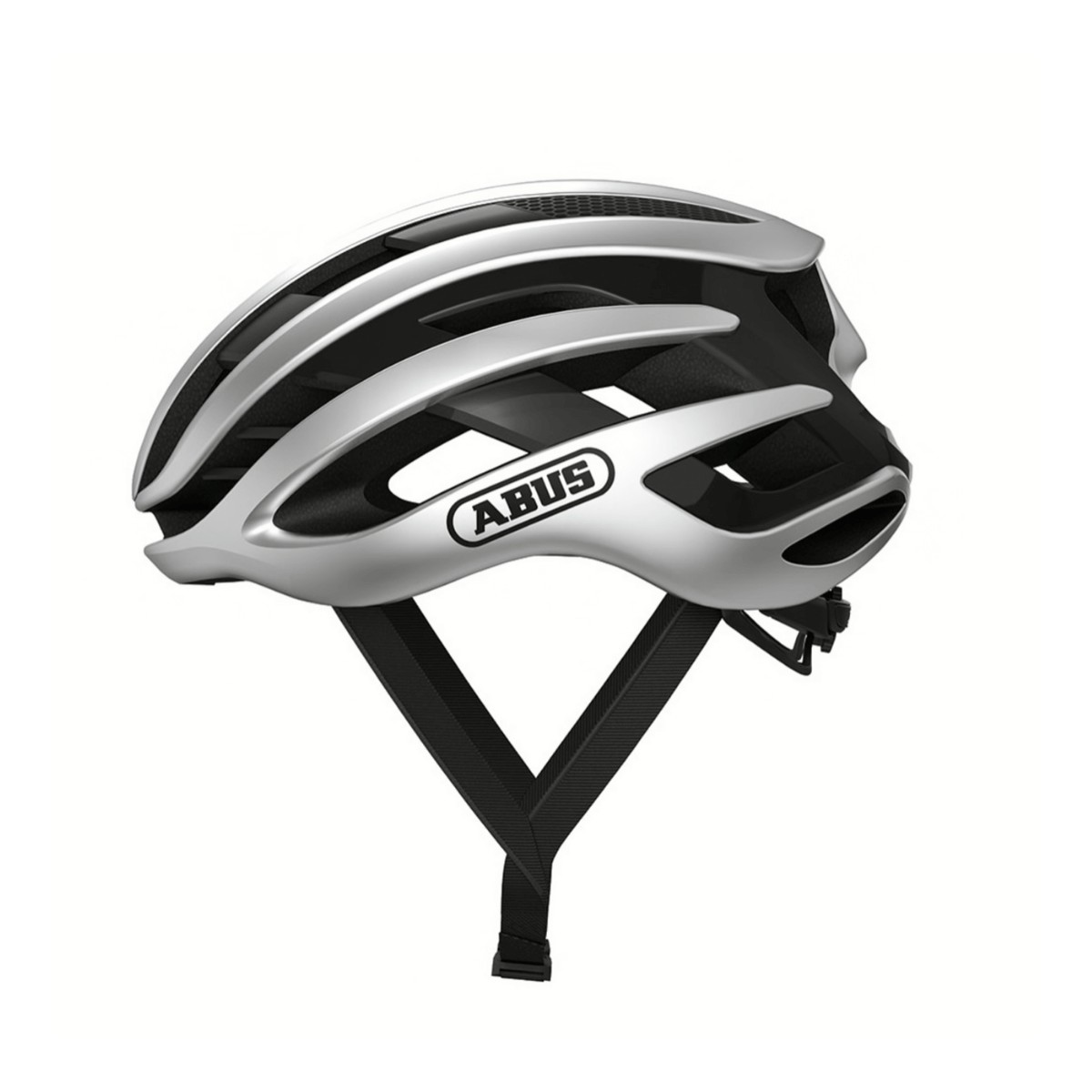 Dynamik in günstig Kaufen-Abus AirBreaker Helm Silber, Größe S. Abus AirBreaker Helm Silber, Größe S <![CDATA[Abus AirBreaker Helm Silber
 Der Abus AirBreaker Helm hat die Wabenstruktur des innovativen Multi Speed Designs. Es bietet immer maximale Aerodynamik b