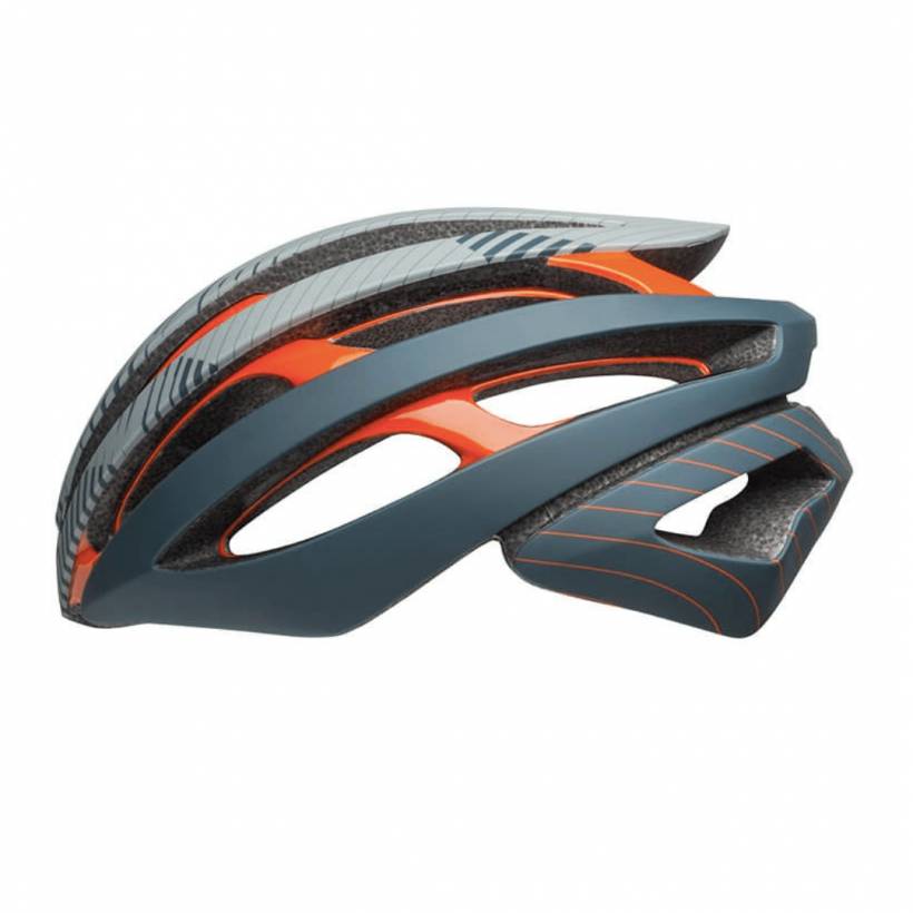 Kask Bell Z20 Mips Szary Pomarańczowy