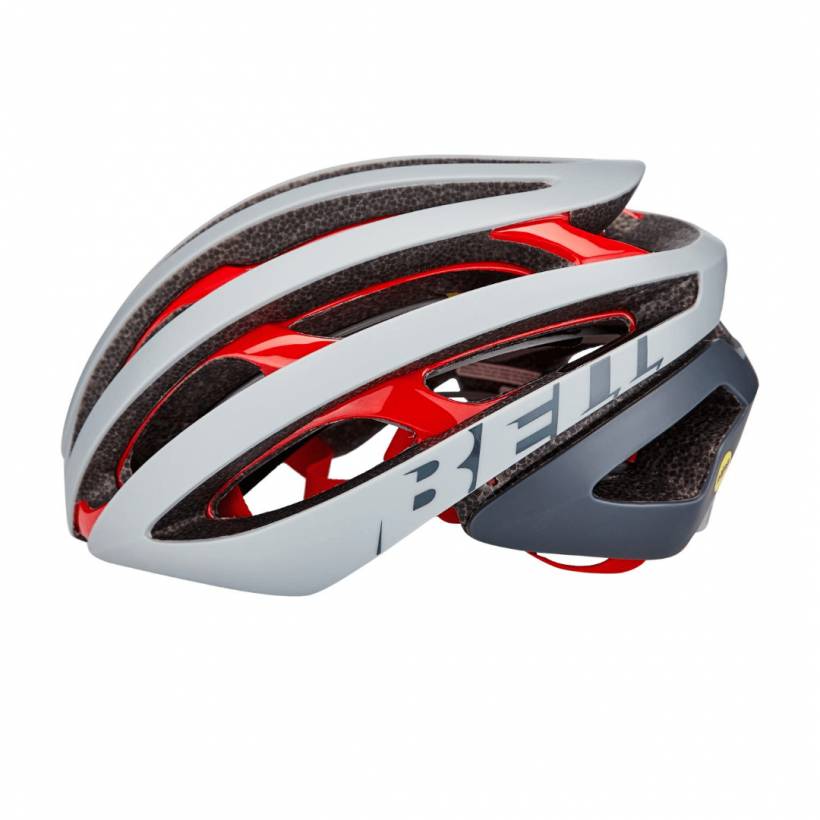 Casque Bell Z20 Mips Gris Rouge