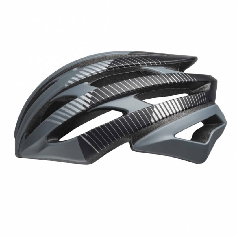 Bell Stratus Helm Grau Mattschwarz