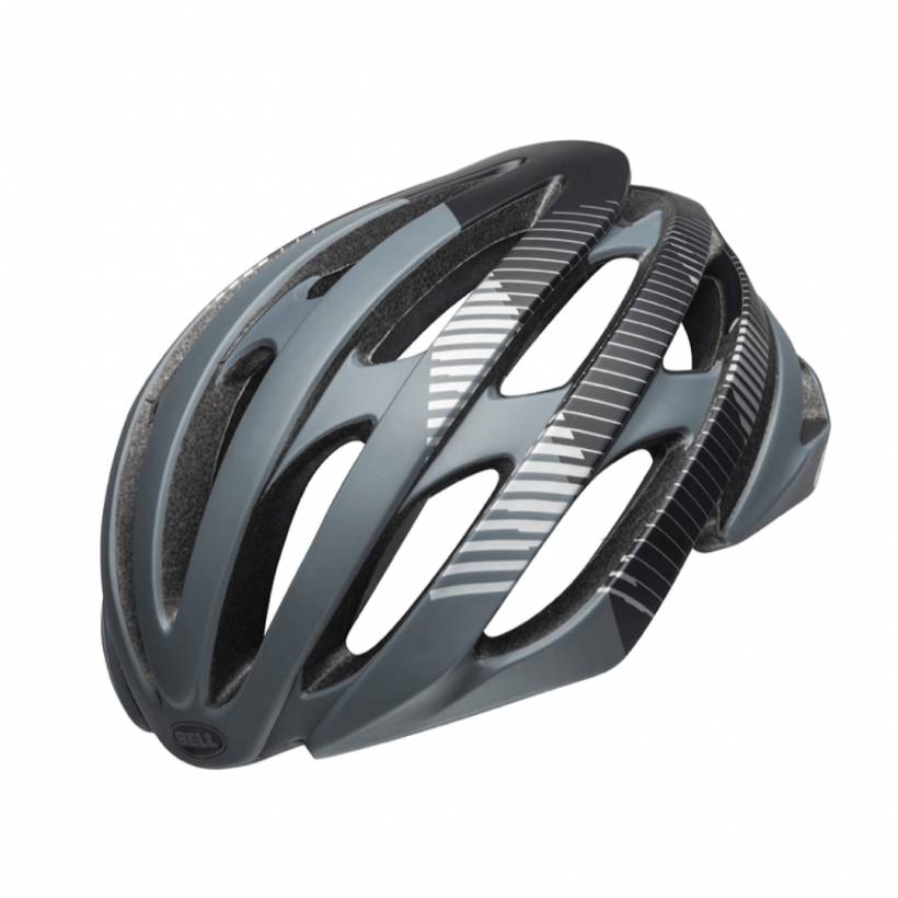 Capacete Bell Stratus Cinza Preto Mate