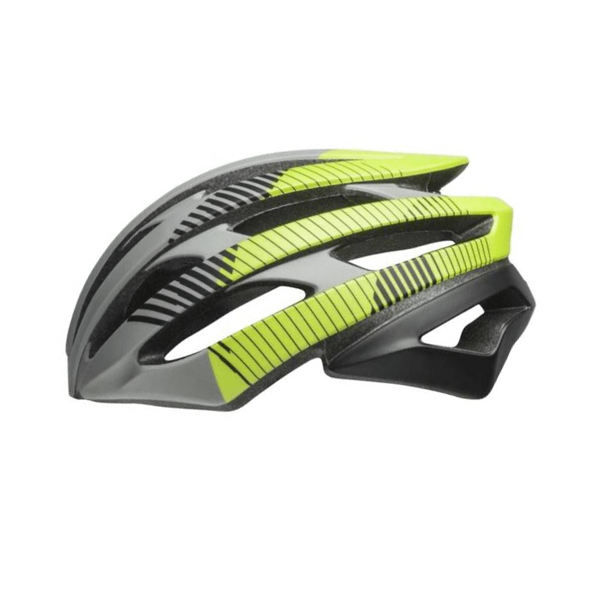 Bell Stratus Lime Gray Helmet, Size M