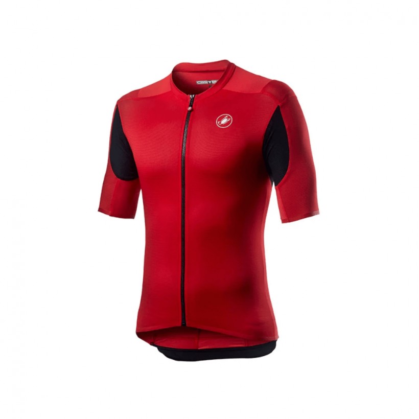 Maillot Castelli Superleggera 2 Rouge Noir