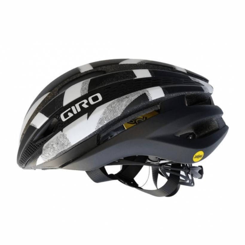 Kask Giro Synthe Mips Czarny Biały Mat