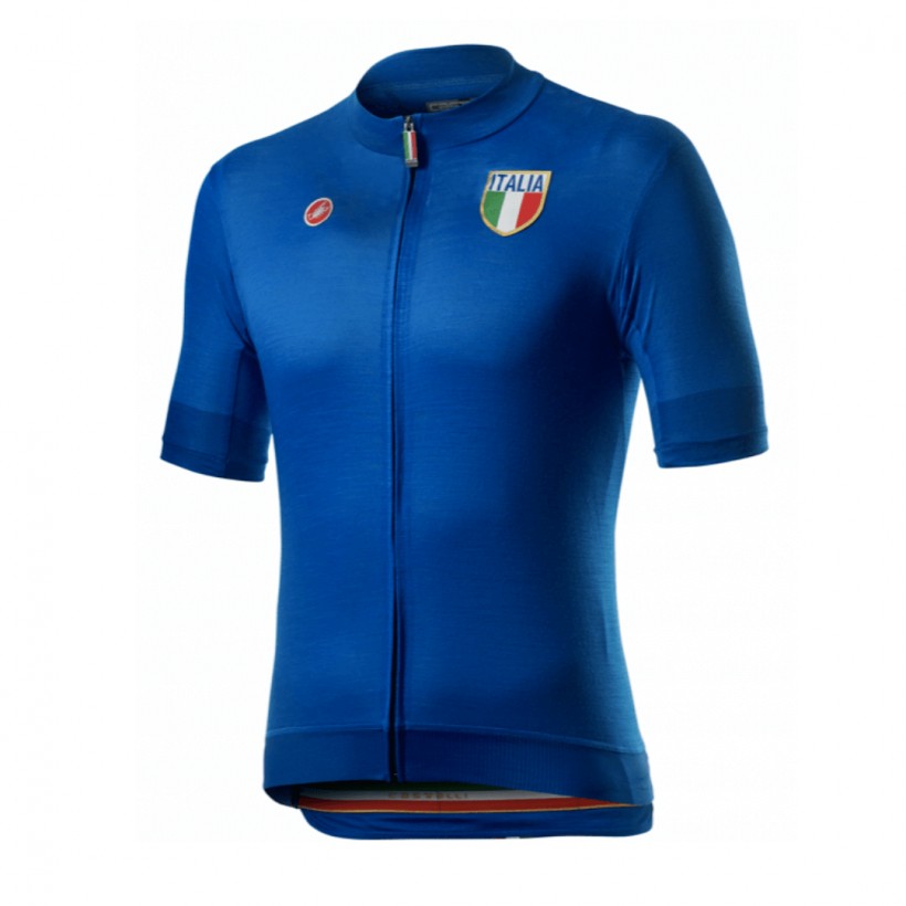 Castelli Italia 20 short sleeve jersey dark blue