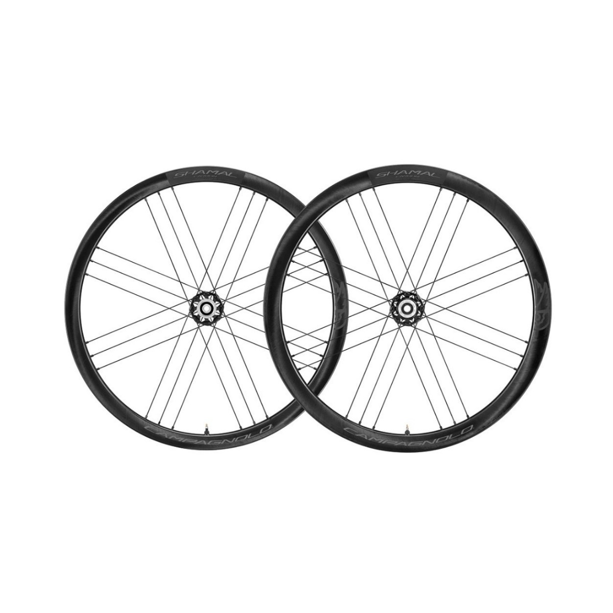 be in  günstig Kaufen-Campagnolo Shamal Carbon Disc-Laufradsatz, Gruppen SRAM XDR 12. Campagnolo Shamal Carbon Disc-Laufradsatz, Gruppen SRAM XDR 12 <![CDATA[Campagnolo Shamal Carbon Disc-Laufradsatz
 Shamal Carbon-Scheibenräder haben eine Innenbreite von 21 mm und können da